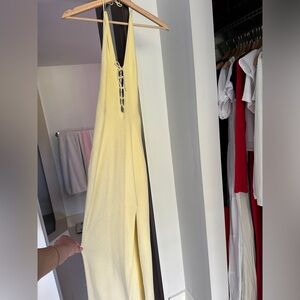 Pretty light yellow dress from urban outfitters